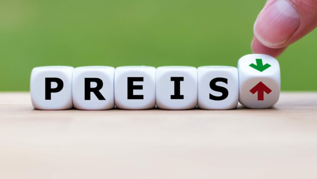 Preiserhöhung
